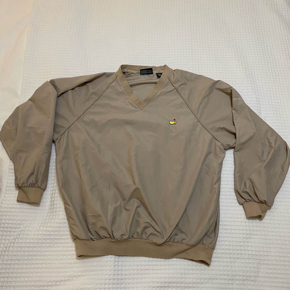Vintage Masters rain golf sweater jacket